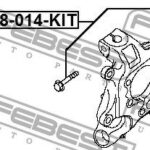 Болт крепления подвески ремкомплект FEBEST