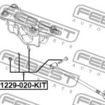 Болт с эксцентриком ремкомплект FEBEST