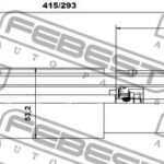 Амортизатор задний GAS.TWIN TUBE FEBEST