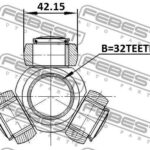 ТРИПОИД 32X42.15 TOYOTA CAMRY 11- FEBEST