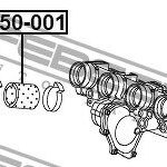 Патрубок впускного коллектора FEBEST