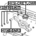 Болт с эксцентриком ремкомплект FEBEST