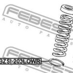 Проставка задней пружины нижняя FEBEST