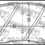 Колодки тормозные передние комплект FEBEST