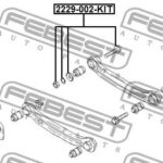 Болт с эксцентриком ремкомплект FEBEST