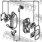 Монтажный комплект для дисковых колодок FEBEST