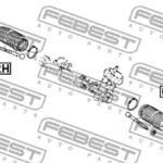 Наконечник рулевой правый FEBEST