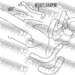 Патрубок системы вентиляции картера FEBEST