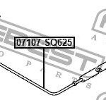 Трос привода дроссельной заслонки FEBEST