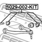 Болт с эксцентриком ремкомплект FEBEST