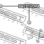 Тяга стабилизатора передняя левая FEBEST