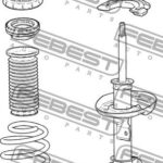Отбойник переднего амортизатора FEBEST