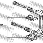 Монтажный комплект для дисковых колодок FEBEST
