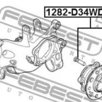 Ступица задняя FEBEST