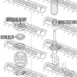 Опора переднего амортизатора FEBEST