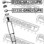 Втулка заднего амортизатора FEBEST