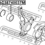 Подшипник ступичный передний 38X74X37 FEBEST