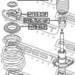 Опора переднего амортизатора FEBEST