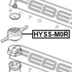 Опора заднего амортизатора FEBEST HYSSM0R
