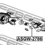 КРЕСТОВИНА КАРДАННОГО ВАЛА 27X86 GREAT WALL HOVER H5 10- FEBEST