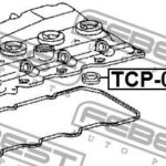 Кольцо уплотнительное свечного колодца комплект PCS 4 FEBEST