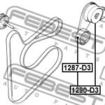 Натяжитель ремня FEBEST