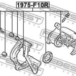 Ремкомплект суппорта тормозного заднего (на одну сторону) FEBEST