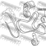 Ролик обводной комплект FEBEST