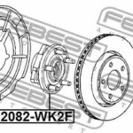 Ступица передняя FEBEST