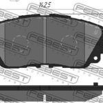 Колодки тормозные передние FEBEST