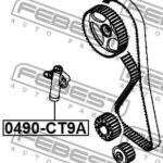 Натяжитель ремня грм FEBEST