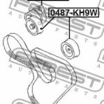 Натяжитель ремня FEBEST