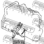 Вилка сцепления FEBEST 2281FFB