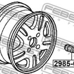 Гайка колесная FEBEST