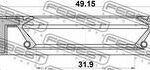 Сальник привода 31.9X49.15X6.9X6.9 FEBEST