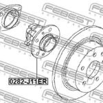 Ступица задняя FEBEST