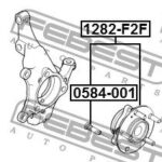 Ступица передняя FEBEST