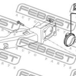 Ступица задняя FEBEST