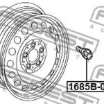 Болт колесный FEBEST