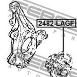 Ступица передняя FEBEST