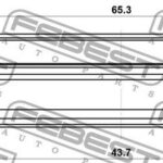Сальник коробки скоростей 43.7X65.3X9X12.8 FEBEST