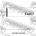 Амортизатор задний левый GAS.TWIN TUBE FEBEST