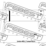 Амортизатор задний правый GAS.TWIN TUBE FEBEST