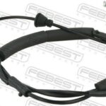 Трос привода открывания замка капота FEBEST