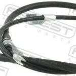 Трос ручного тормоза правый FEBEST