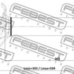 Амортизатор задний правый GAS.TWIN TUBE FEBEST