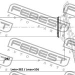 Амортизатор передний правый GAS.TWIN TUBE FEBEST