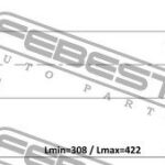 Амортизатор задний GAS.TWIN TUBE FEBEST
