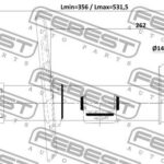 Амортизатор передний левый GAS.TWIN TUBE FEBEST
