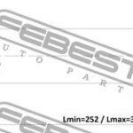 Амортизатор задний GAS.TWIN TUBE FEBEST